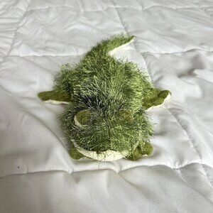 Ganz Webkinz Gecko Plush Green HM186 Lizard Stuffed Animal - NO CODE Y2K Retro